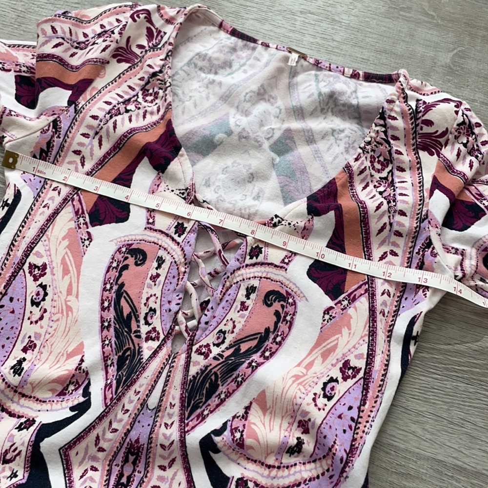 Free People | Pick a Place Paisley Bodysuit - Picture 11 of 12
